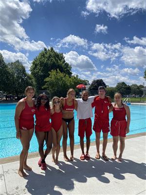 picture of the lifeguard staff