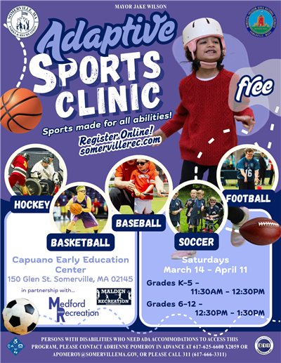 SP26 Adaptive Sports Clinic Flyer